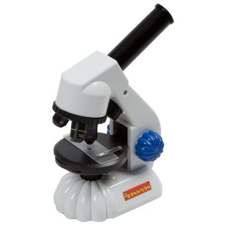 Микроскоп BONDIBON Французские опыты Науки с Буки 3Д (ВВ3378) серый