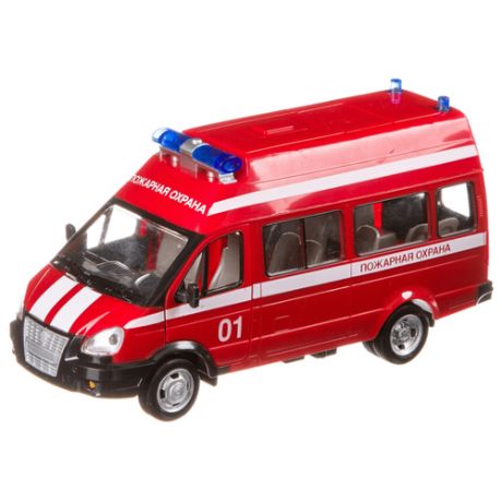 Микроавтобус Play Smart Автопарк Пожарная охрана (9707-A) 19 см красный