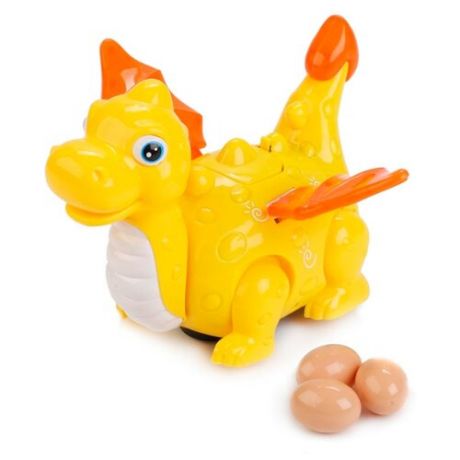 Развивающая игрушка Zhorya Динозаврик (ZY415203) желтый