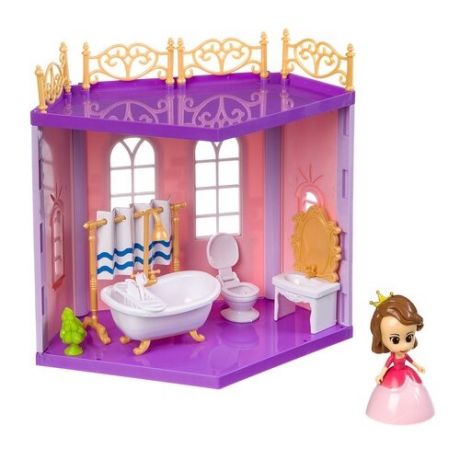 Barmila Замок-ванная комната принцессы Elsa 21104, фиолетовый/розовый