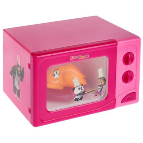 Микроволновая печь Играем вместе Маша и Медведь B1452826-R розовый