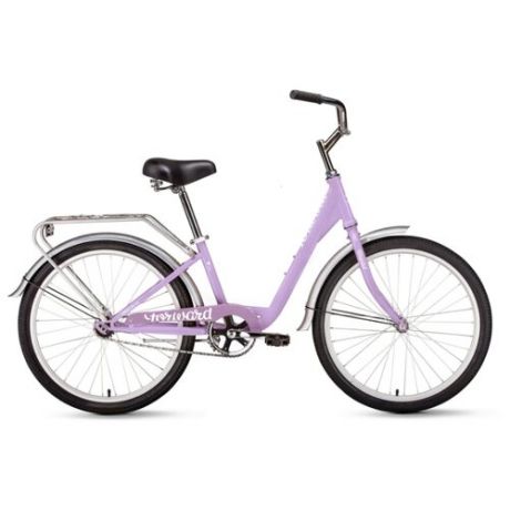 Подростковый городской велосипед FORWARD Grace 24 (2020) лиловый 13" (требует финальной сборки)