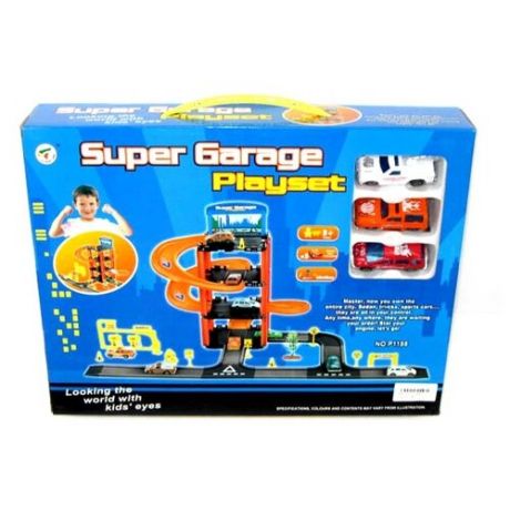 Guangwei Super Garage P1086 оранжевый/желтый/черный