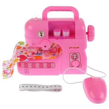 Швейная машина Играем вместе Маша и Медведь B583808-R розовый