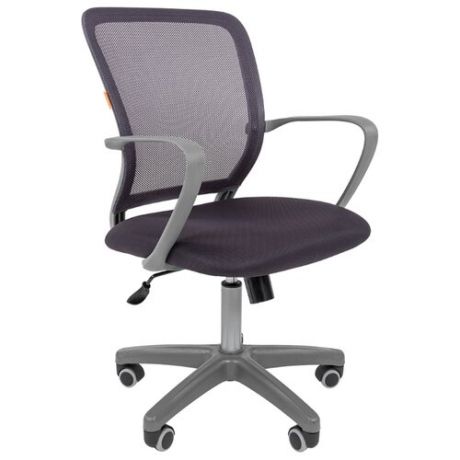 Компьютерное кресло Chairman 698 офисное, обивка: текстиль, цвет: gray/TW-04