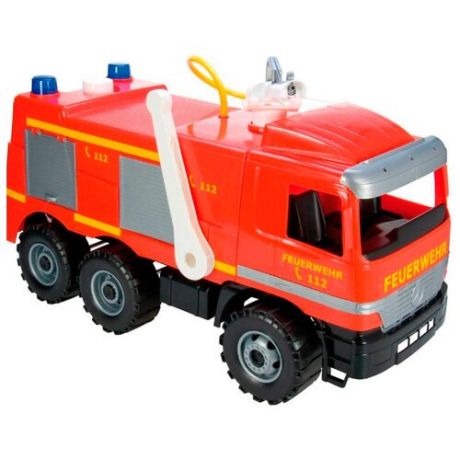 Каталка-толокар Lena Пожарная машина Mercedes (02058) красный