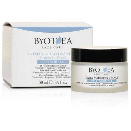 Byotea 24 Hour Multiactive Cream Крем 24 часа для нормальной кожи с витамином С и прополисом, 50 мл