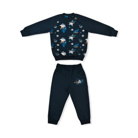 Комплект одежды LEO размер 116, темно-синий