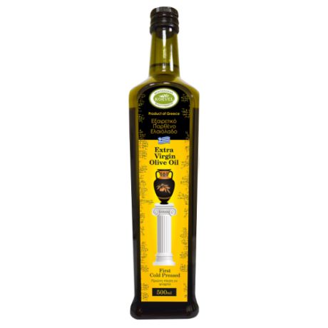 Korvel Масло оливковое Экстра Вирджин, стеклянная бутылка Данаи 0.5 л