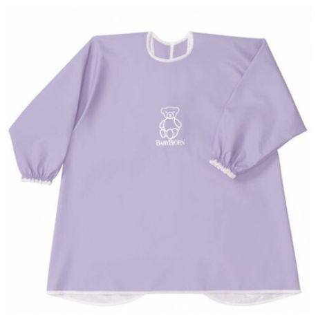 Baby Bjorn Рубашка для игр и кормления, 1 шт., расцветка: лиловый