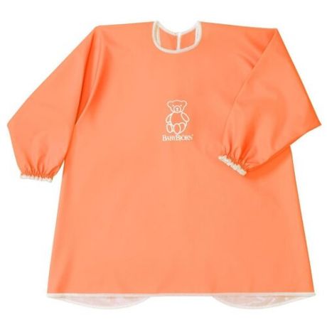 Baby Bjorn Рубашка для игр и кормления, 1 шт., расцветка: оранжевый