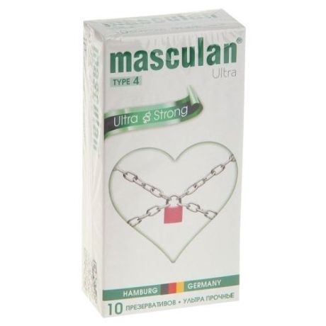 Презервативы masculan Ultra Strong (10 шт.)