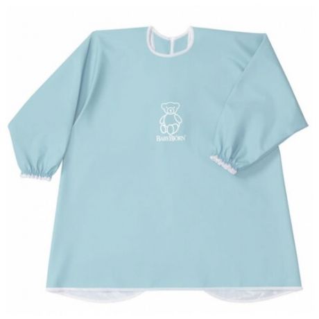 Baby Bjorn Рубашка для игр и кормления, 1 шт., расцветка: бирюзовый