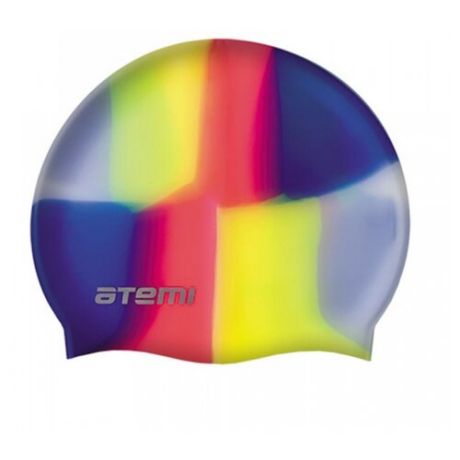 Шапочка для плавания ATEMI MC204 голубой/желтый/зеленый/розовый/синий 56-65 см