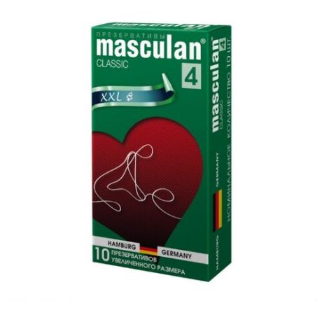 Презервативы masculan 4 Classic XXL (10 шт.)