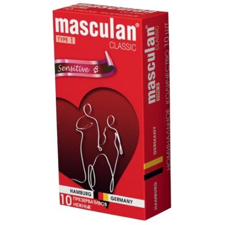 Презервативы masculan Classic Sensitive (10 шт.)