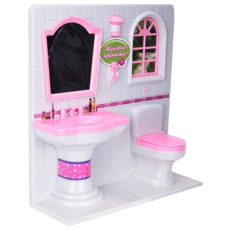 S+S Toys Ванная Уютная квартирка (100328638) белый/розовый