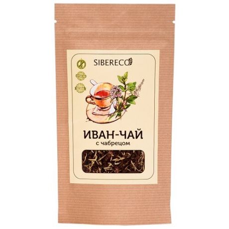 Чай травяной Sibereco Иван-чай с чабрецом, 50 г
