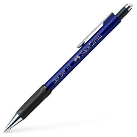 Faber-Castell Механический карандаш Grip 1345 B, 0,7 мм 1 шт. синий