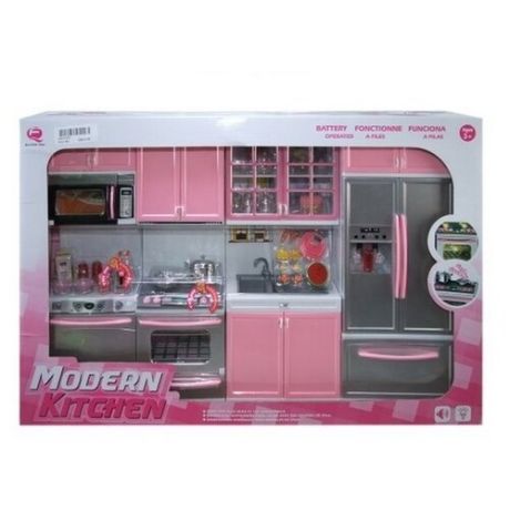 Junfa toys Кухня Modern Kitchen (26211P) розовый
