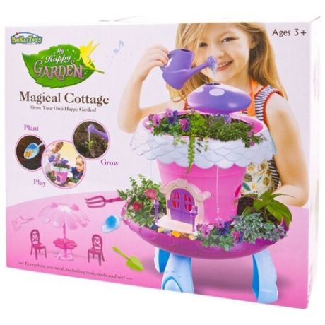 Junfa toys Magical Cottage без семян, розовый