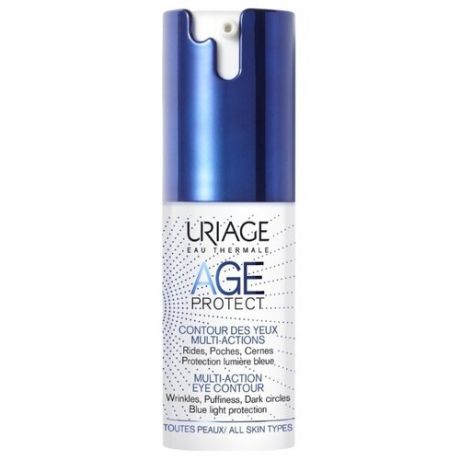 Крем Uriage Age Protect Multi-Action Eye Contour многофункциональный для кожи вокруг глаз 15 мл