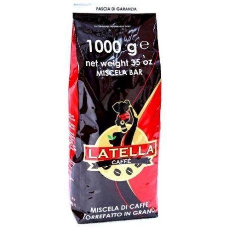 Кофе в зернах Latella Classica, арабика/робуста, 1 кг