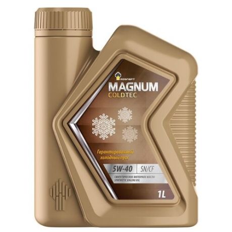 Моторное масло Роснефть Magnum Coldtec 5W-40 1 л