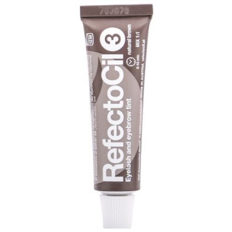 RefectoCil Краска для ресниц и бровей 3, natural brown