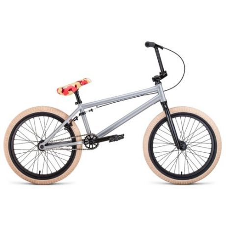 Велосипед BMX FORWARD Zigzag 20 (2020) серый 20.5" (требует финальной сборки)