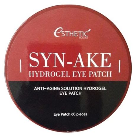 Патчи Esthetic House Syn-Ake Hydrogel Eye Patch гидрогелевые для кожи вокруг глаз