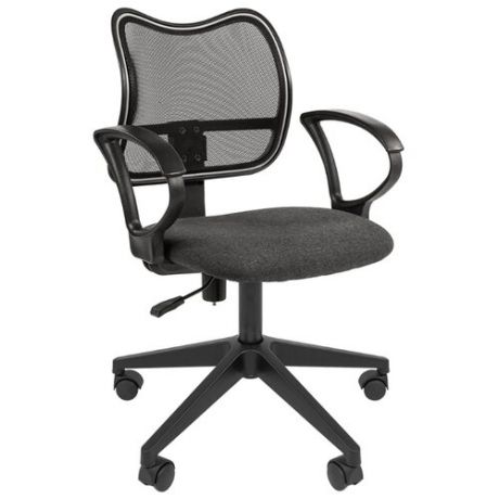 Компьютерное кресло Chairman 450 LT офисное, обивка: текстиль, цвет: черный/серый