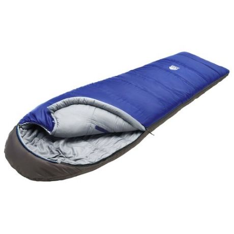 Спальный мешок TREK PLANET Breezy синий/серый с правой стороны