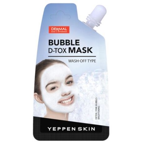 Yeppen Skin Bubble D-Tox Mask Детокс-маска для глубокого очищения кожи, 20 г