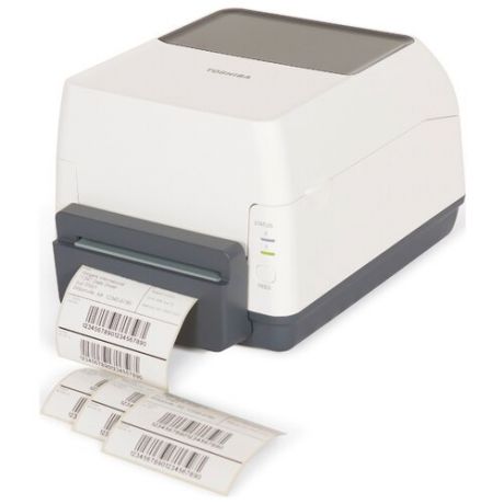 Термотрансферный принтер этикеток Toshiba B-FV4T-TS14-QM-R белый