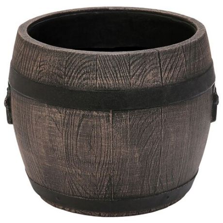 Горшок Roto Alibunar Planter Barrel Bolero L коричневый