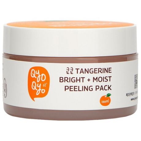 QyoQyo пилинг-скраб Tangerine Bright + Moist Peeling Pack 100 мл