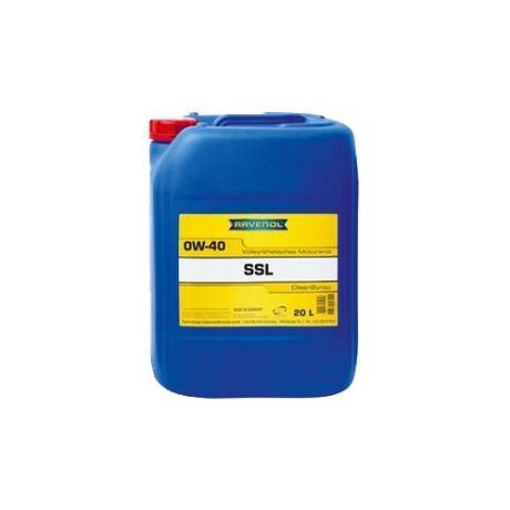 Моторное масло Ravenol Super Synthetik Öl SSL SAE 0W-40 20 л