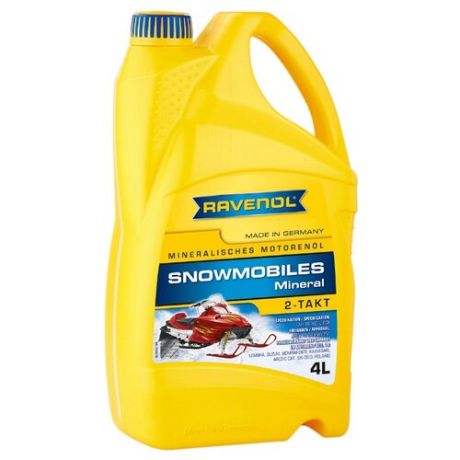 Моторное масло Ravenol Snowmobiles Mineral 2-Takt 4 л