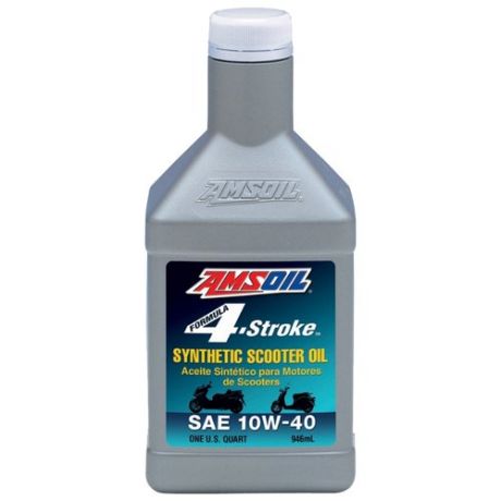 Моторное масло AMSOIL Formula 4-Stroke Synthetic Scooter Oil 10W-40 0.946 л