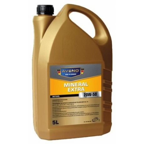 Моторное масло AVENO Mineral Extra 20W-50 5 л