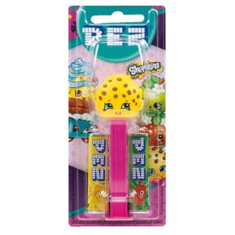 Игрушка с конфетами PEZ ассорти Shopkins 17 г