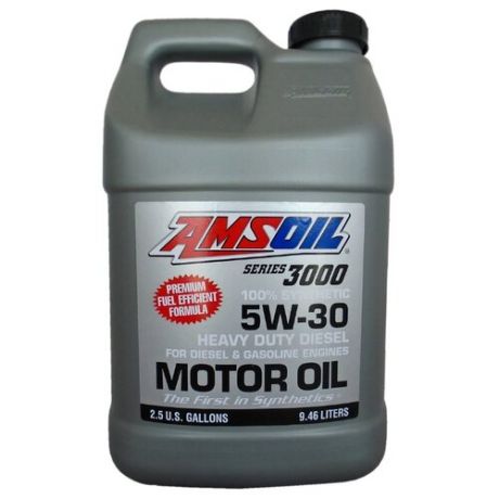 Моторное масло AMSOIL Series 3000 Synthetic Heavy Duty Diesel Oil 5W-30 9.46 л