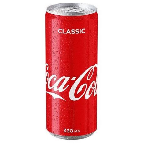 Газированный напиток Coca-Cola Classic, 0.33 л