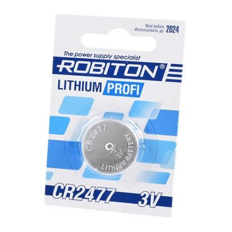 Батарейка ROBITON Lithium Profi CR2477 1 шт блистер