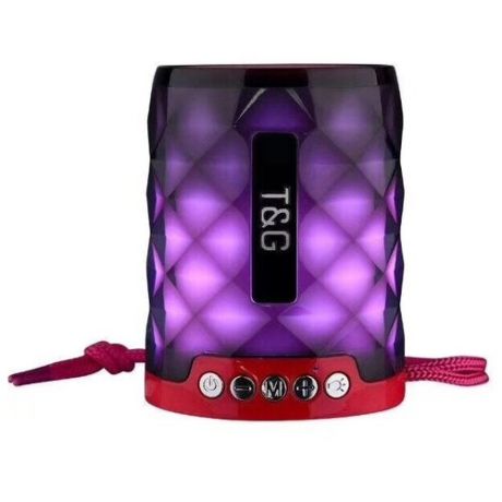 Портативная акустика T&G TG155 розовый