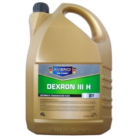 Трансмиссионное масло AVENO ATF Dexron IIIH 4 л