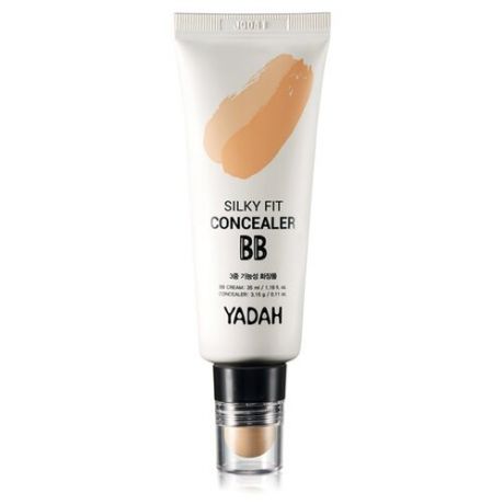 Yadah BB крем Silky Fit Concealer 3 15 г +, SPF 34, 35 мл, оттенок: 21