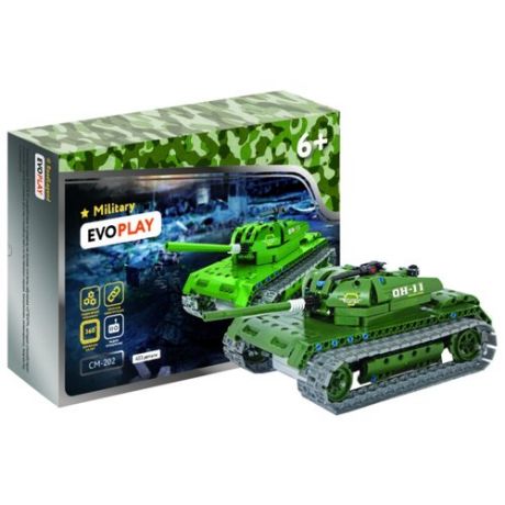 Электромеханический конструктор EvoPlay Military CM-202 Battle Tank