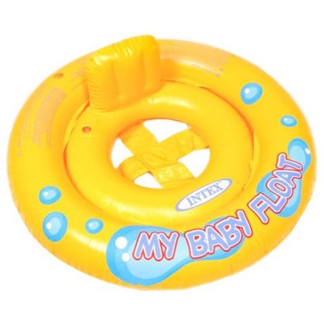 Надувной круг Intex My Baby Float 59574 желтый